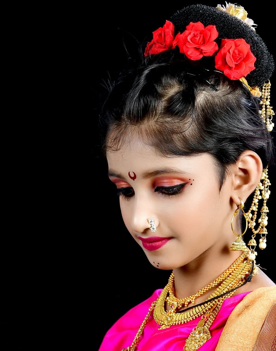 Indian bridal makeup and hairstyle inspiration